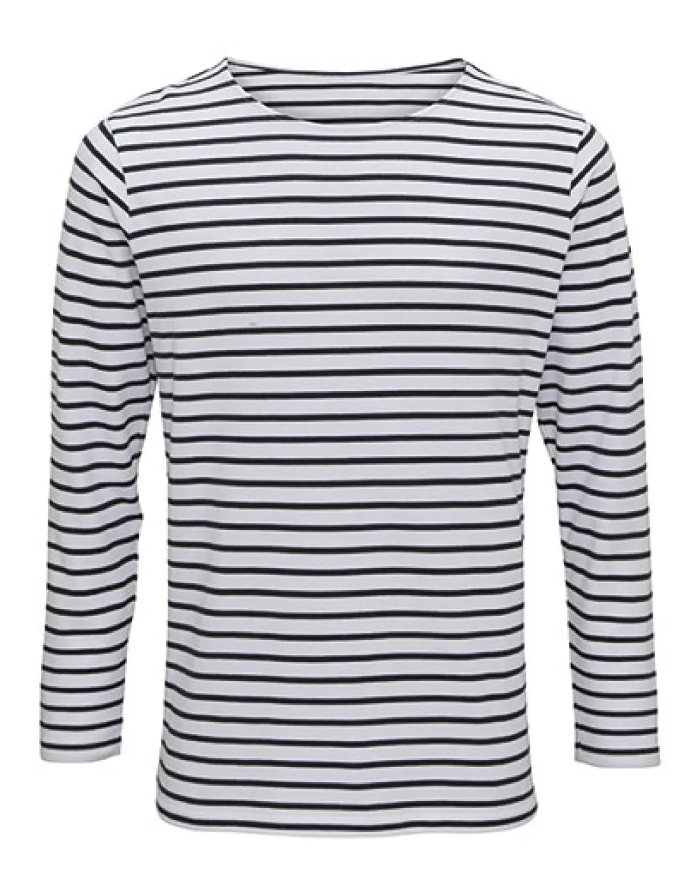 AQ070 Asquith & Fox Herren Matrosen Shirt gestreift langarm