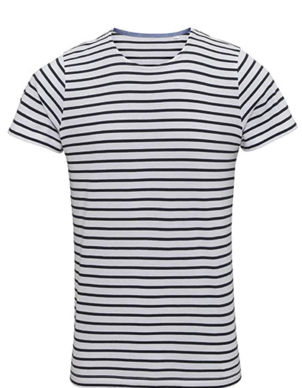 AQ072 Asquith & Fox Herren Matrosen Shirt T-Shirt gesreift kurzarm
