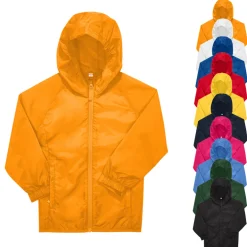 BCJK001 B&C BE INSPIRED Kinder #Reset Windjacke Regenjacke