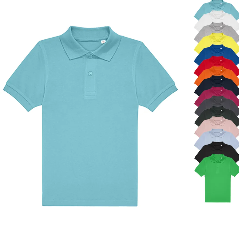 BCPK001 B&C BE INSPIRED My Polo Kinder Poloshirt 180