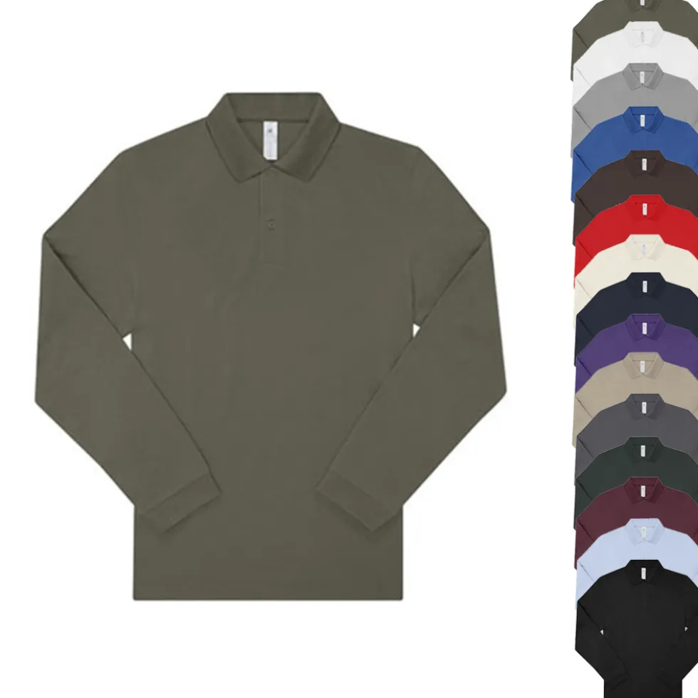 BCPU425 B&C My Polo Poloshirt 180 langarm