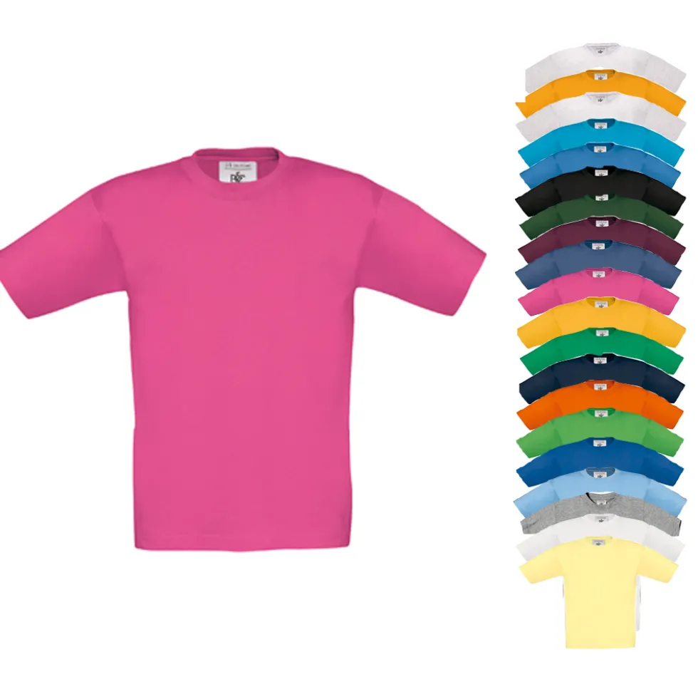 BCTK300 B&C T-Shirt kurzarm EXACT 150 / Kinder