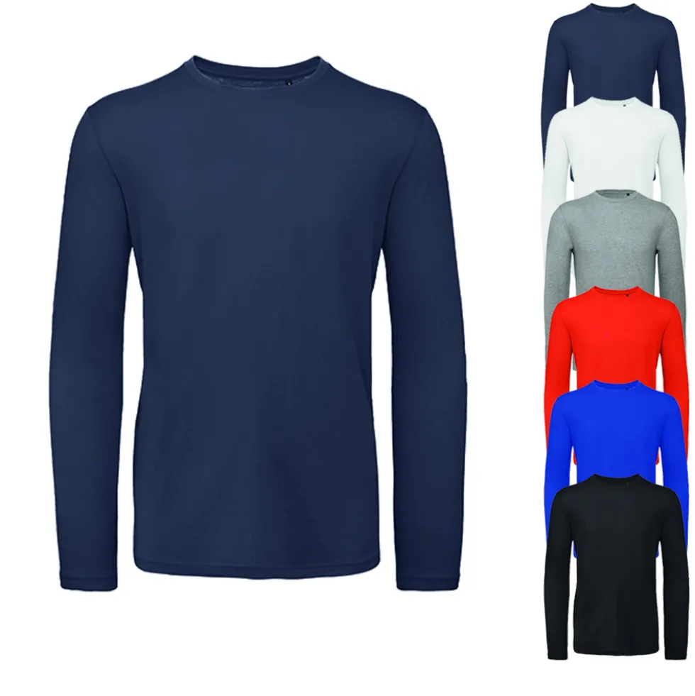 BCTM070 B&C INSPIRE Langarm Shirt / Herren