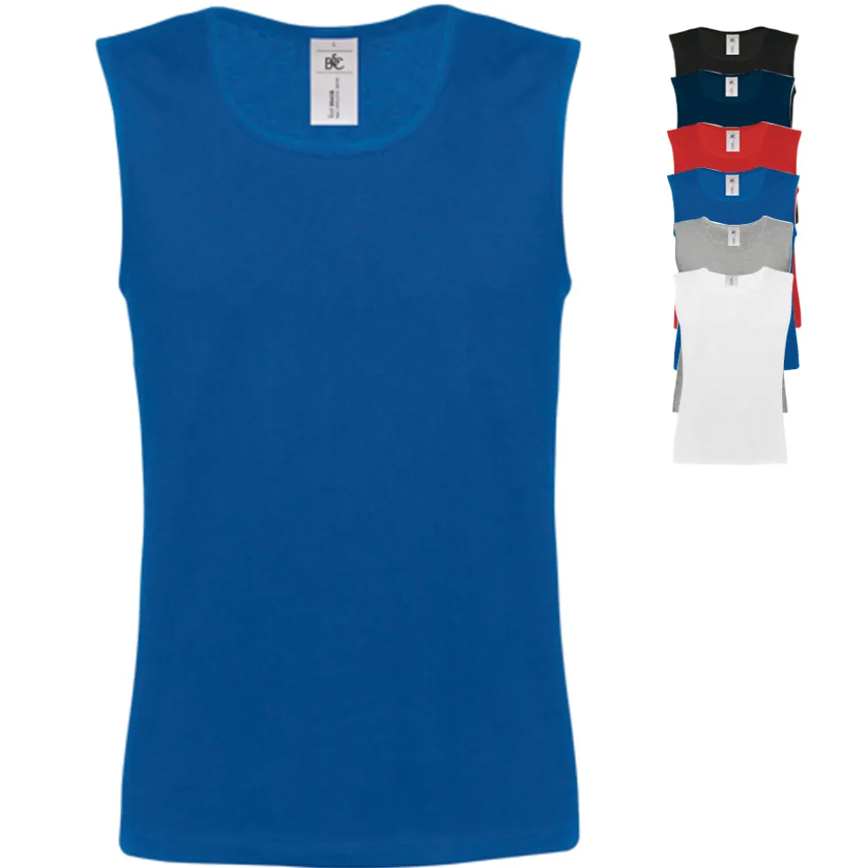 BCTM200 B&C Trägershirt ärmellos ATHLETIC MOVE