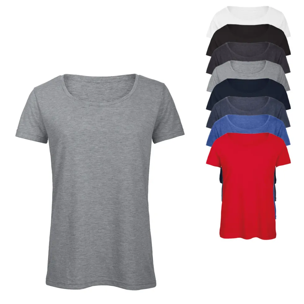 BCTM055 B&C TRIBLEND T-Shirt kurzarm /Herren
