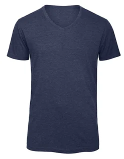BCTM057 B&C V-Ausschnitt TRIBLEND T-Shirt kurzarm /Herren