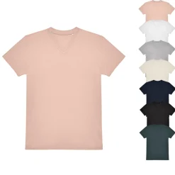 BCTU008 B&C BE INSPIRED #E150 V-Ausschnitt T-Shirt