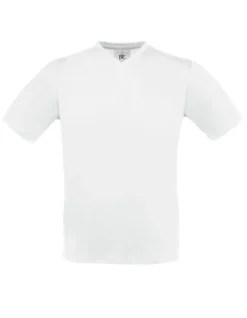 BCTU006 B&C T-Shirt EXACT V-Ausschnitt kurzarm