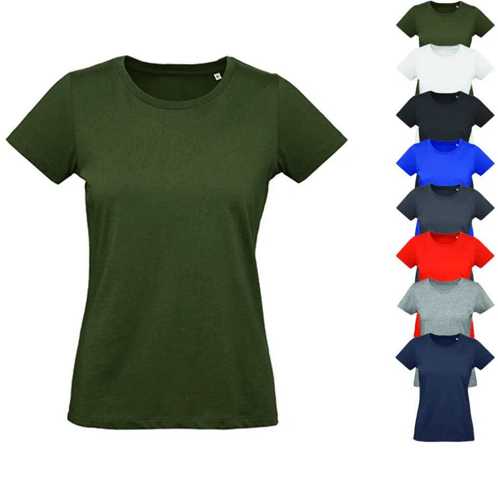 BCTW049 B&C INSPIRE Plus kurzarm Shirt / Damen