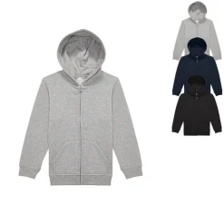 BCWK003 B&C BE INSPIRED Kinder ID.334 Kapuzen-Sweatjacke