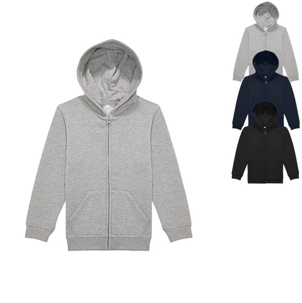 BCWK003 B&C BE INSPIRED Kinder ID.334 Kapuzen-Sweatjacke