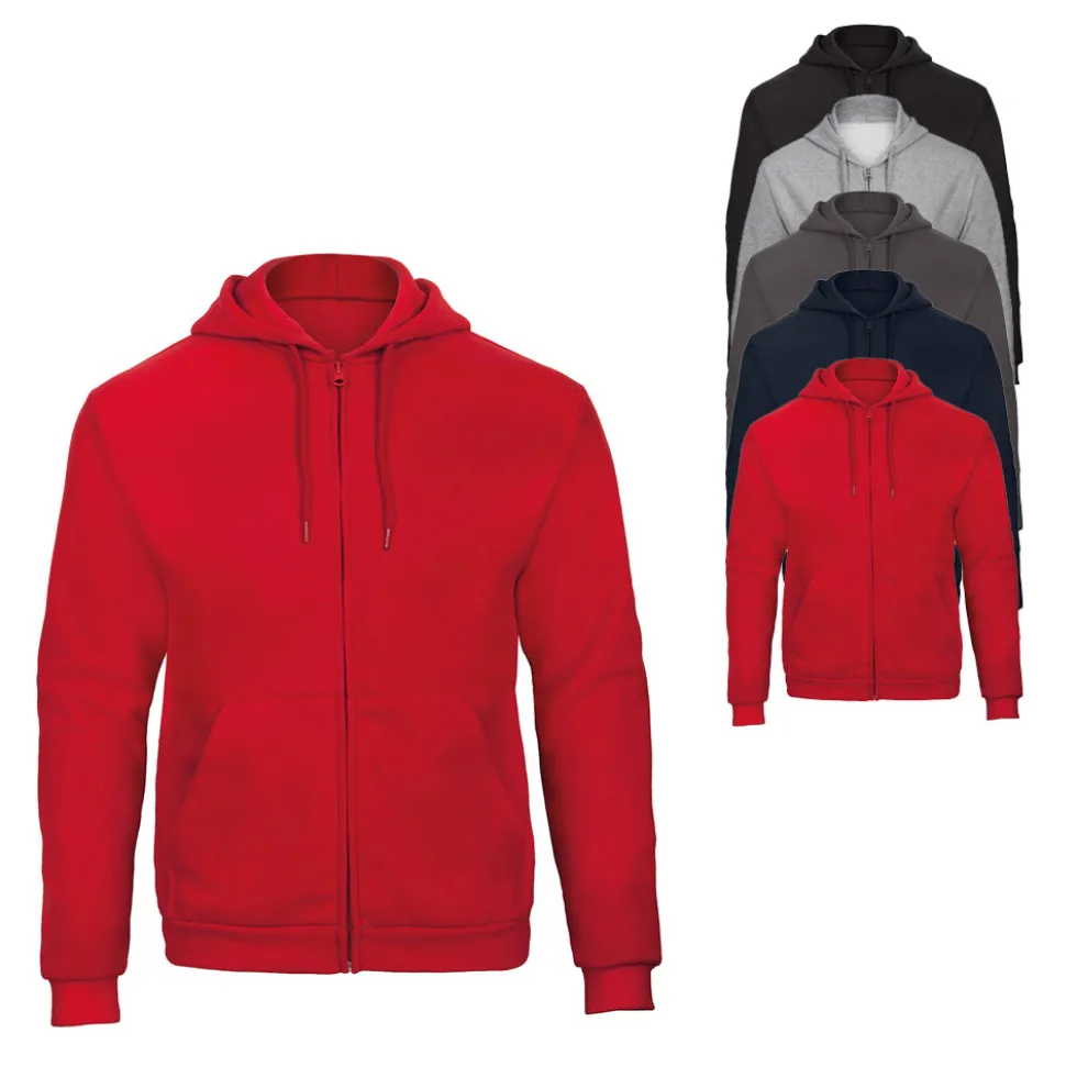 BCWUI25 B&C ID.205 Sweat-Jacke 50/50