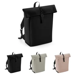 BG335 BagBase Matte PU Roll-Top Rucksack