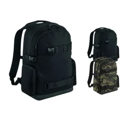 BG853 BagBase Old School Skateboard-Trage Rucksack