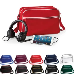 BG14 BagBase Retro Schultertasche Tasche