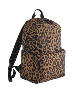 BG195 BagBase Rucksack mit Leopardenmuster