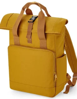 BG118L BagBase Recycelter Twin Handle Roll-Top Laptop Rucksack