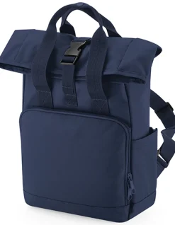 BG118S BagBase Recycelter Mini Twin Handle Roll-Top Rucksack