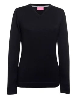 BR2307 Brook Taverner Damen Atlanta V-Ausschnitt Pullover