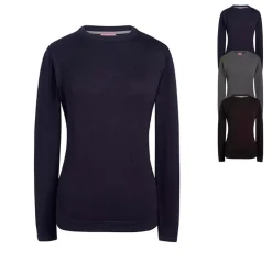 BR2384 Brook Taverner Damen Helena Rundhals Pullover