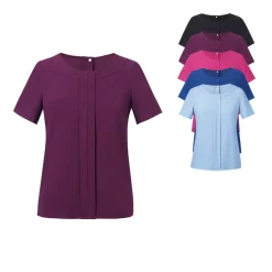 BR803 Brook Taverner Verona Bistro-Bluse für Damen