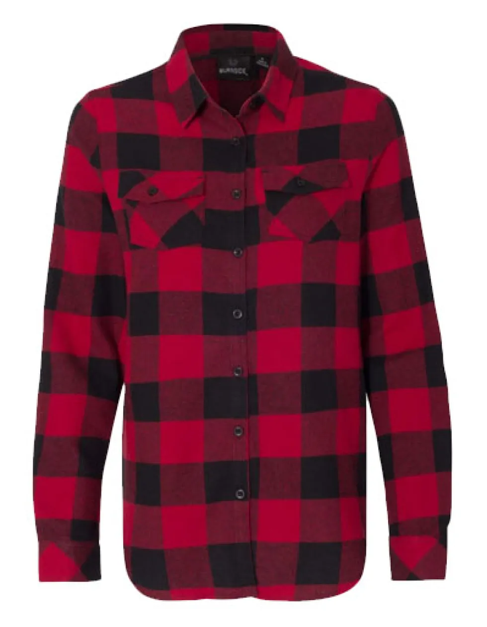 BU5210 Burnside gewebtes kariertes Flanellhemd für Damen
