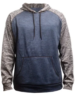 BU8670 Burnside Herren Sport Raglan Kapuzenpullover Hoodie