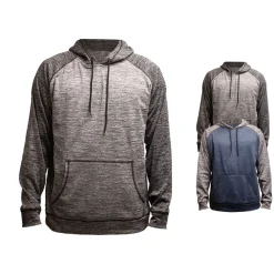 BU8670 Burnside Herren Sport Raglan Kapuzenpullover Hoodie
