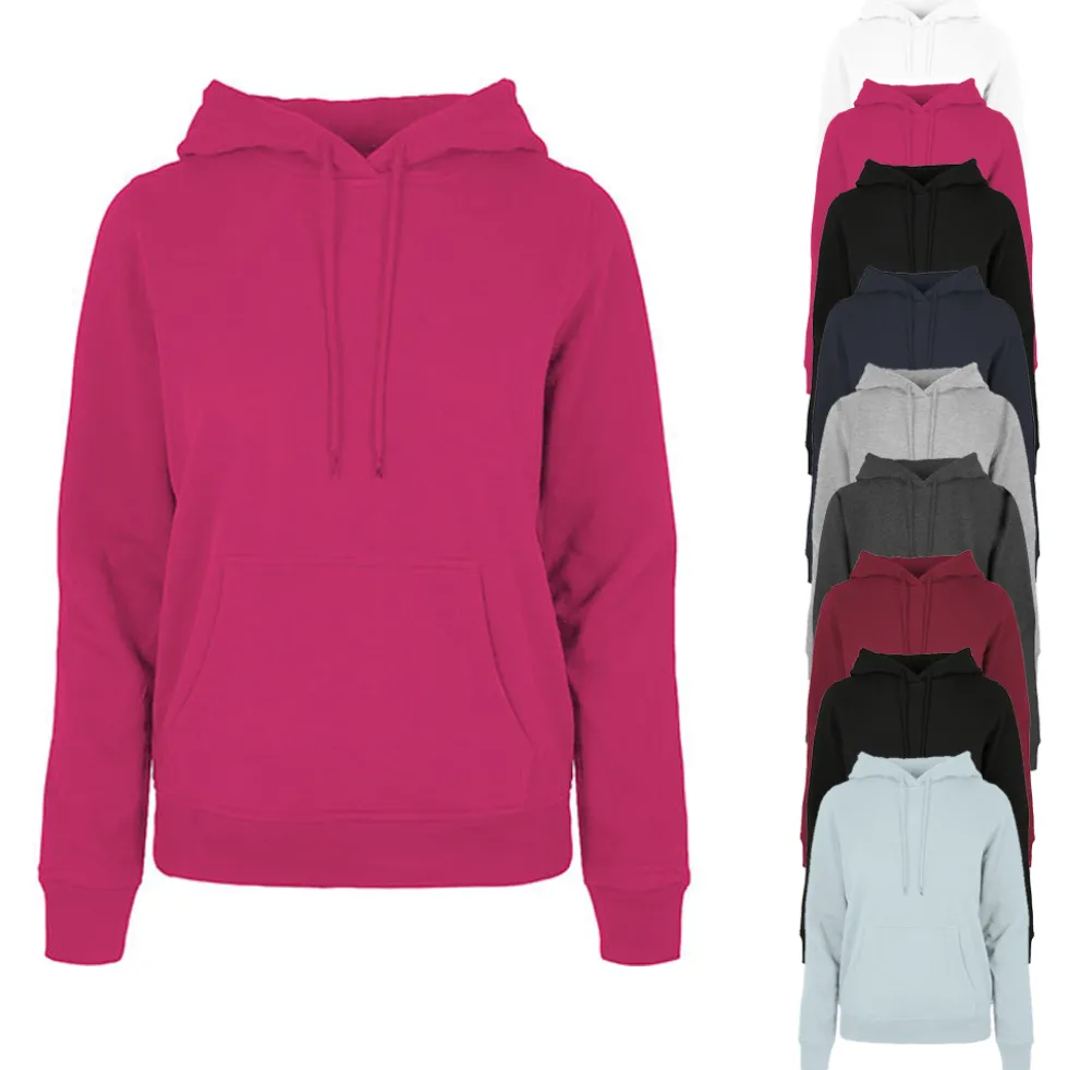 BYBB007 Build Your Brand Basic Damen Kapuzen Sweatshirt