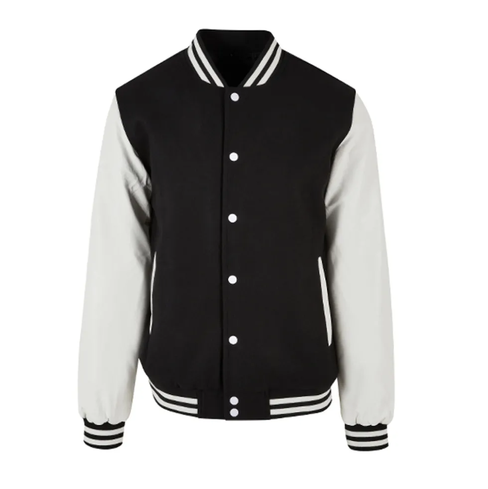 BY269 Build Your Brand Baseball College Jacke