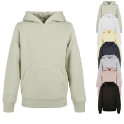 BY117 Build Your Brand BASIC Kinder Kapuzen Sweatshirt