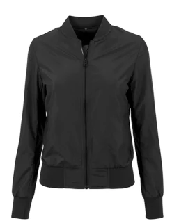 BY044 Build Your Brand Damen Nylon Bomberjacke