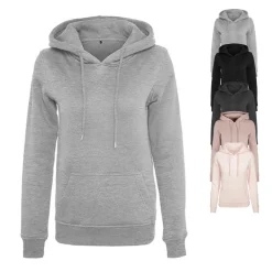 BY026 Build Your Brand Damen schweres Kapuzen Sweatshirt