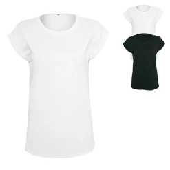 BY138 Build Your Brand Damen T-Shirt mit verlägerer Schulter
