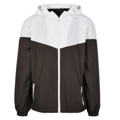 BY129 Build Your Brand 2-farbige Tech Windjacke