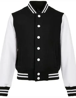 BY187 Build Your Brand Kinder College-Jacke Bio-Baumwolle
