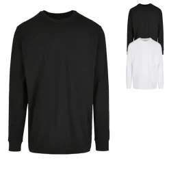 BY150 Build Your Brand Langarmshirt mit Bündchen
