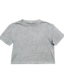 BY114 Build Your Brand Mädchen T-Shirt kurzarm bauchfrei
