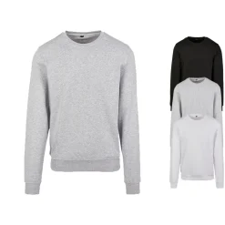 BY119 Build Your Brand Premium Rundhals Sweatshirt