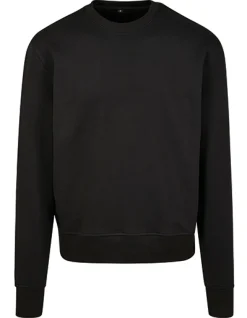 BY120 Build Your Brand Premium Rundhals Sweatshirt Übergröße