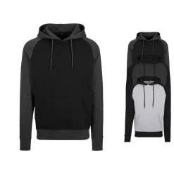 BY077 Build Your Brand Raglan Kapuzen Sweatshirt