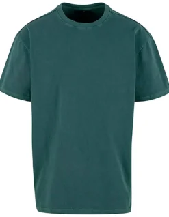 BY189 Build Your Brand T-Shirt Übergröße Säurewaschung