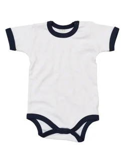 BZ19 Babybugz Baby Ringer Bodyanzug Kurzarm