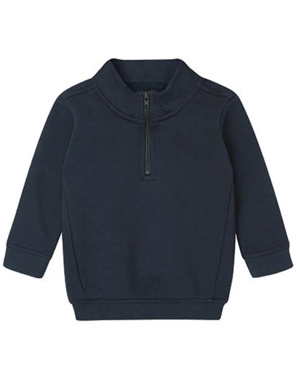 BZ66 Babybugz Baby Sweatshirt mit 1/4-Reißverschluss