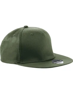 CB610 Beechfield Kappe 5-Panel mit Snapbackverschluss Rapper-Kappe