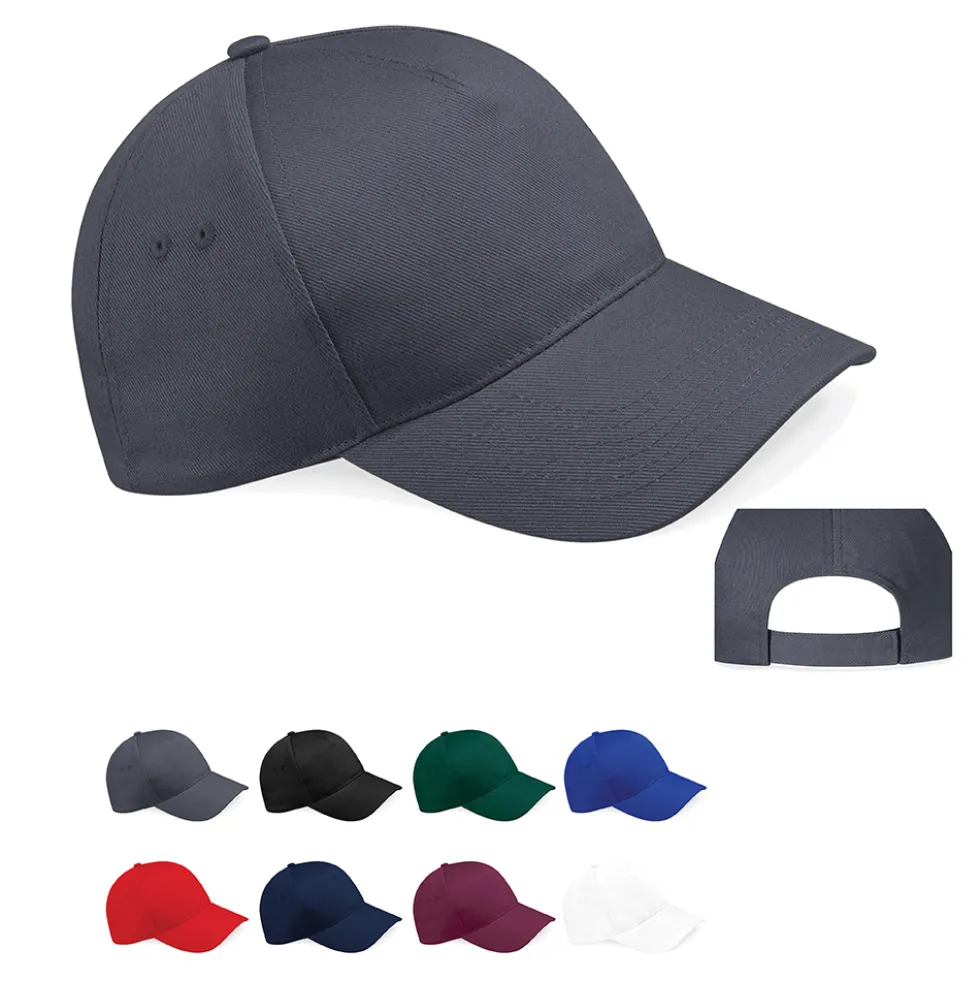 CB15 Beechfield Kappe Ultimate 5-Panel-Mütze