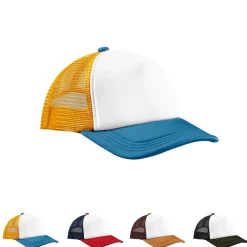 CB639 Beechfield Retro 5 Panele Trucker-Kappe
