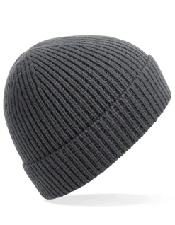 CB380 Beechfield Strickmütze mit Umschlag