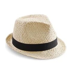 CB720 Beechfield Strohhut Festivalhut Trilby-Hut