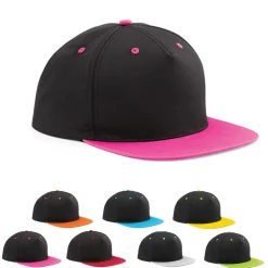 CB610c Beechfield Kappe 5-Panel Kontrast mit Snapbackverschluss